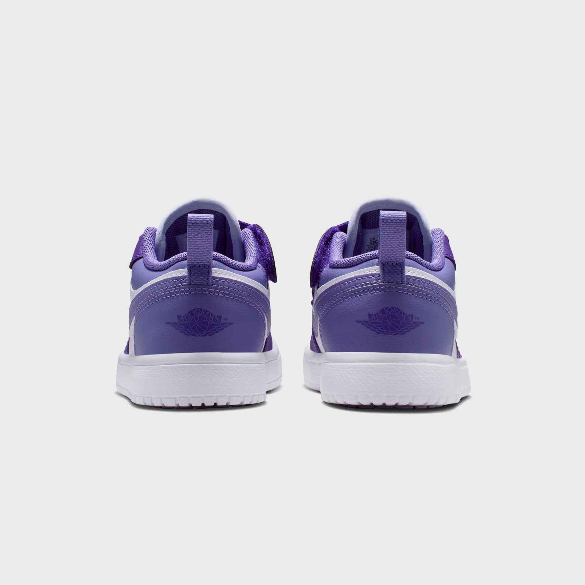 Kids Kith Jordan PS 1 Low ALT - Court Purple / Dusty Amethyst / White