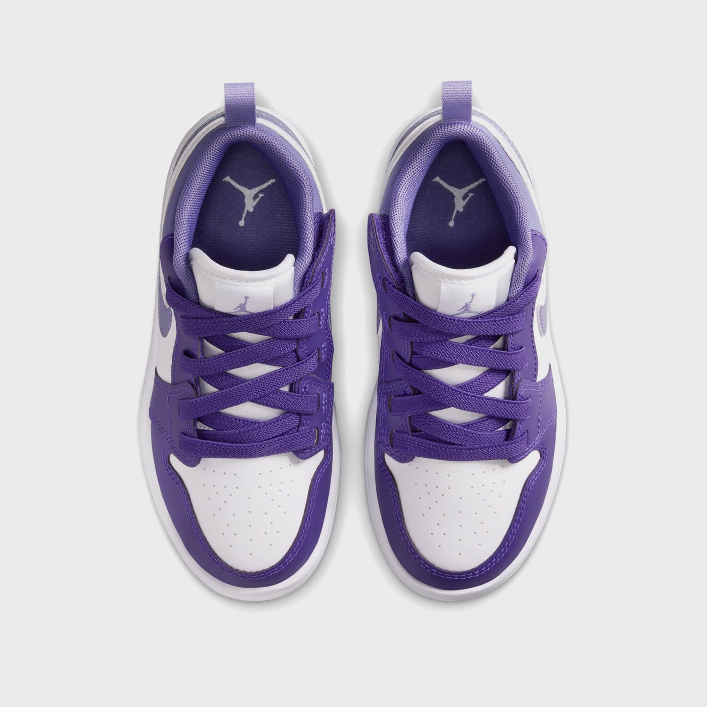 Kids Kith Jordan PS 1 Low ALT - Court Purple / Dusty Amethyst / White