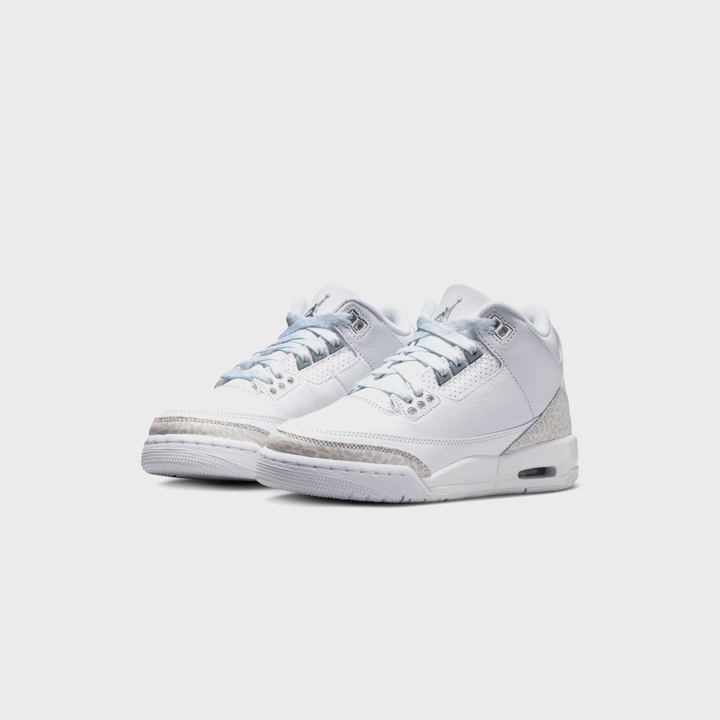 Kids Kith Nike PS Air Jordan 3 Retro - White / Metallic Silver / White