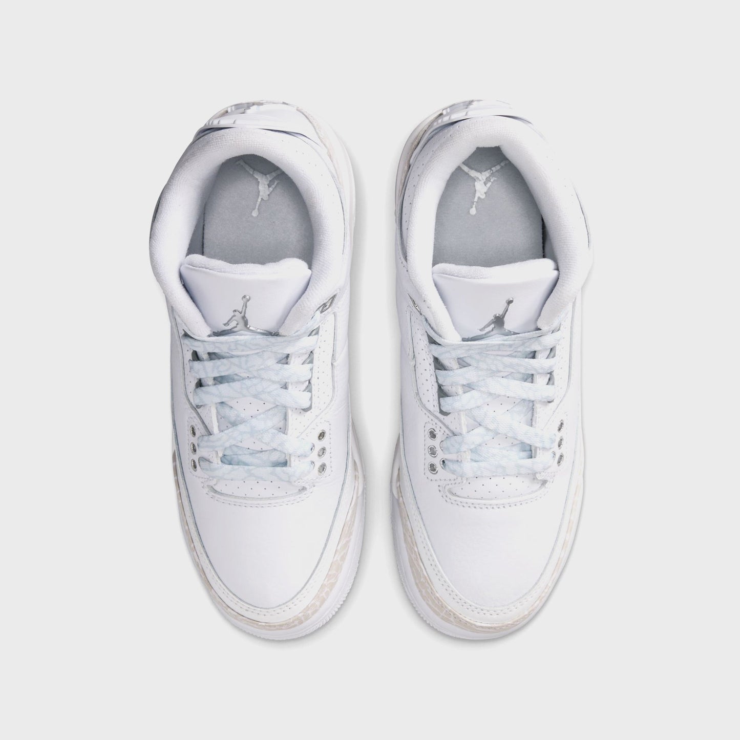 Kids Kith Nike PS Air Jordan 3 Retro - White / Metallic Silver / White
