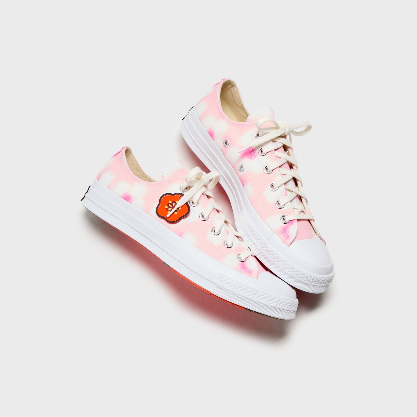 Men Kith Converse x Kenzo Chuck 70 Low - Pink Cosmos / Strawberry Cream / White