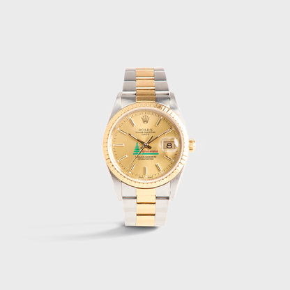 Men Kith Wind Vintage Rolex Spruceland Date 15223 W/ Hang Tag Unpolished