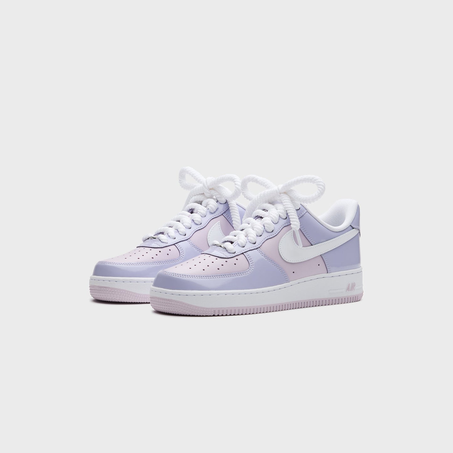Men Kith Nike Air Force 1 ’07 LV8 - Edge Hydrangeas / White / Doll
