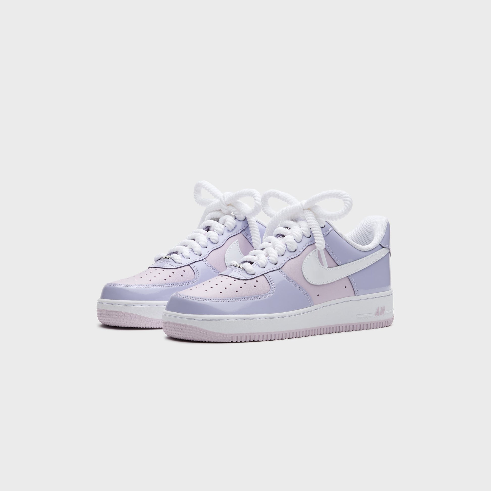 Men Kith Nike Air Force 1 ’07 LV8 - Edge Hydrangeas / White / Doll
