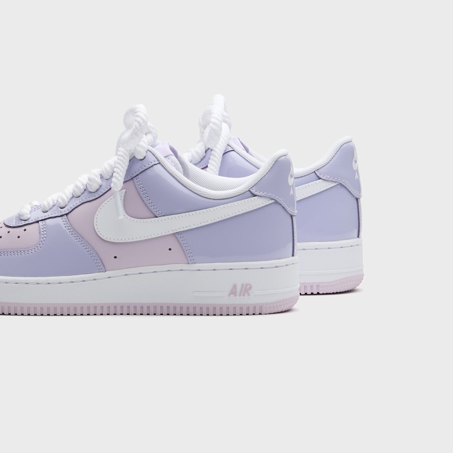 Men Kith Nike Air Force 1 ’07 LV8 - Edge Hydrangeas / White / Doll