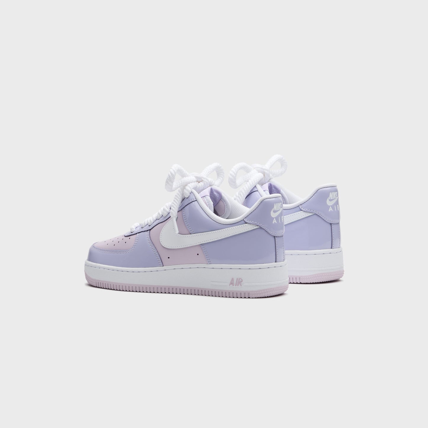 Men Kith Nike Air Force 1 ’07 LV8 - Edge Hydrangeas / White / Doll