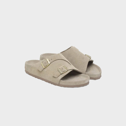 Men Kith Birkenstock Zurich Exq Suede - Taupe
