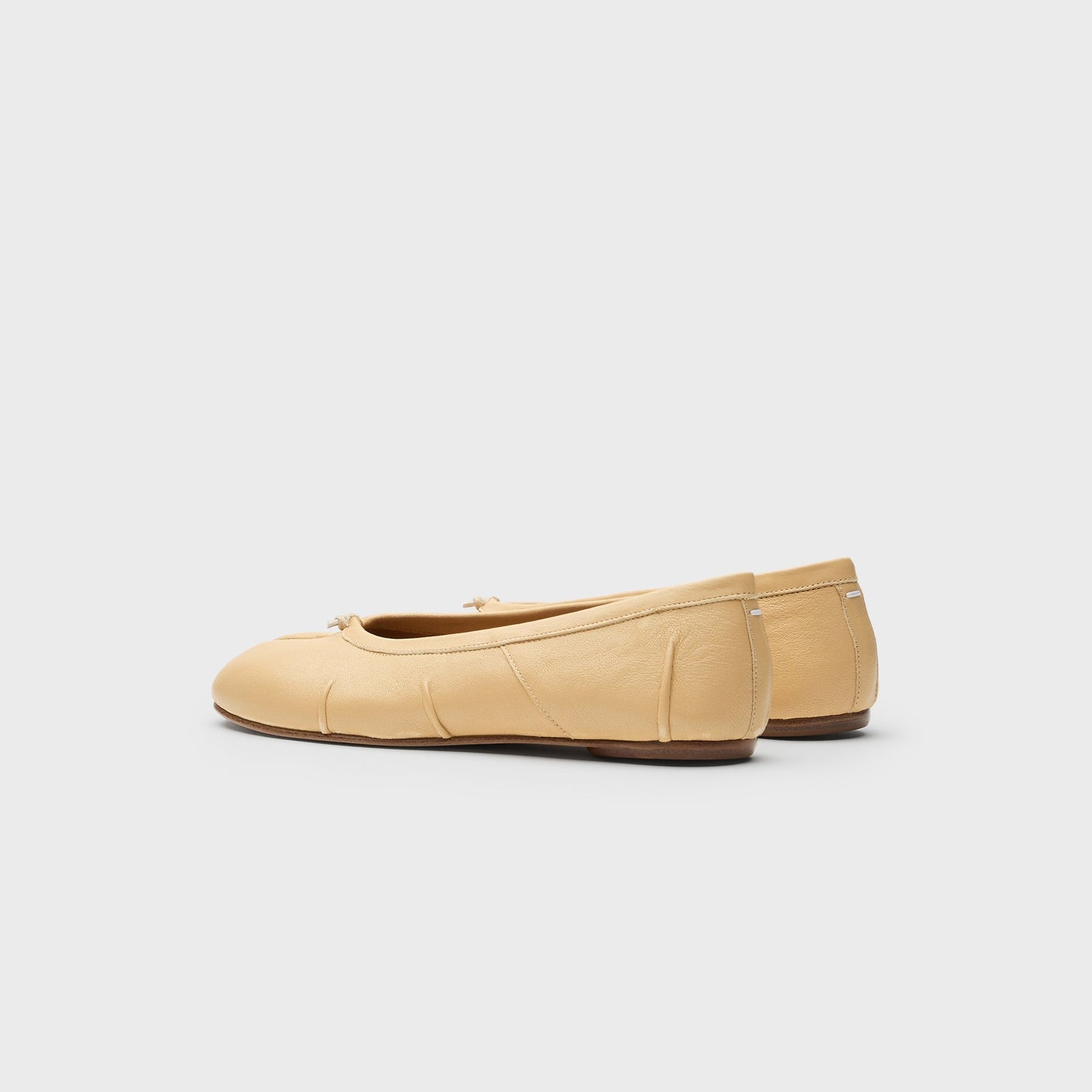 Women Kith Maison Margiela Tabi Ballerina Soft Nappa Leather - Vintage Treatment