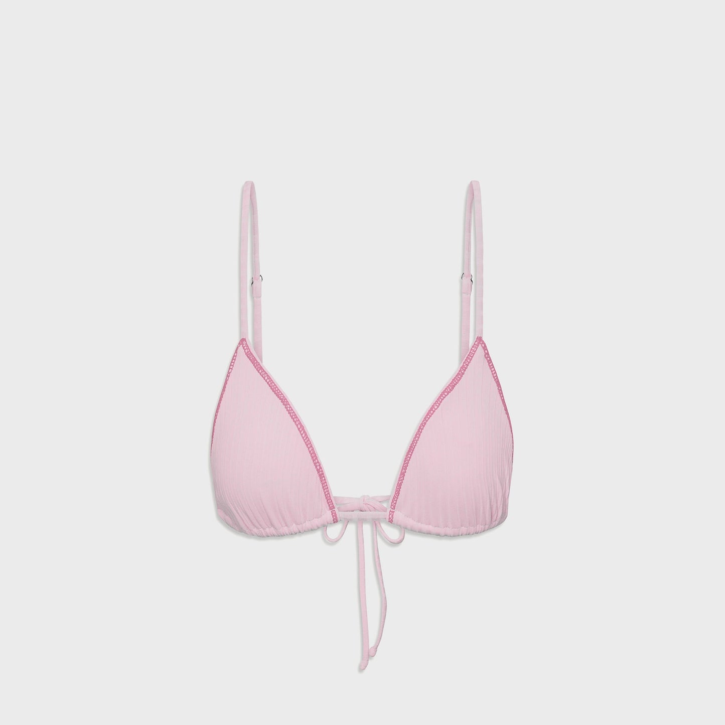 Women Kith Frankies Bikinis Lumia Ribbed Top - Strawberries / Cream