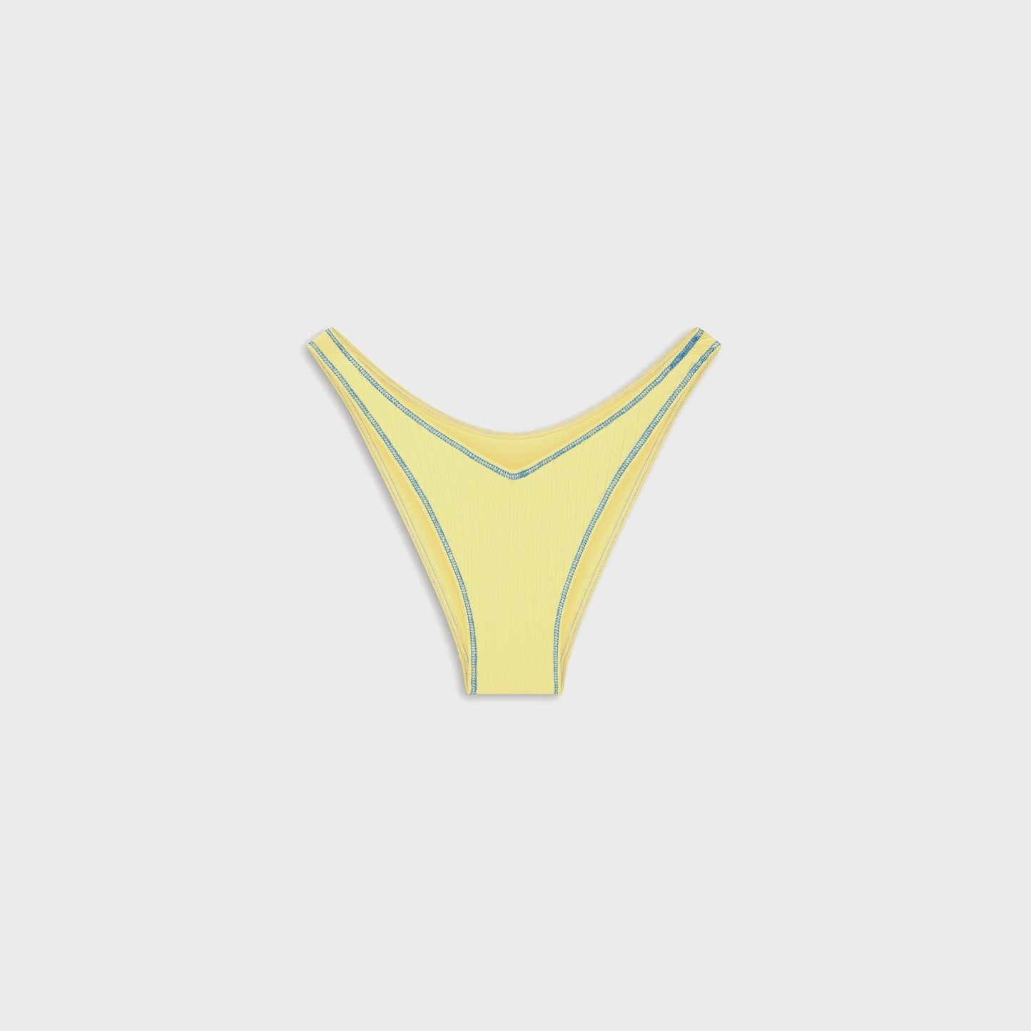 Women Kith Frankies Bikinis Harper Ribbed Bottom - Honeycomb