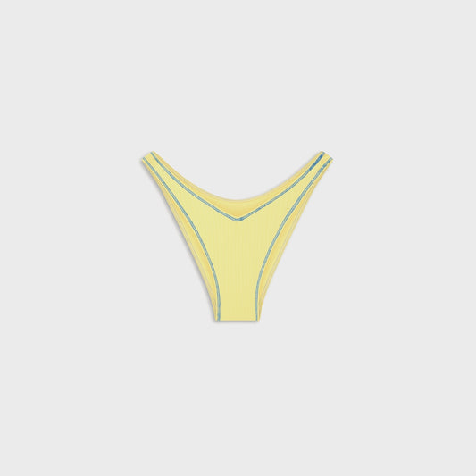 Women Kith Frankies Bikinis Harper Ribbed Bottom - Honeycomb