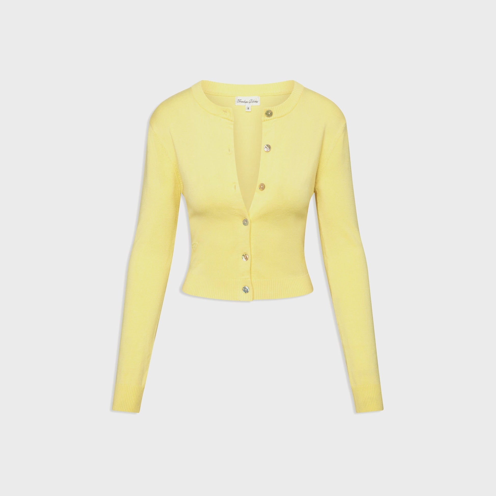 Women Kith Frankies Bikinis Sundae Knit Cardigan - Honeycomb