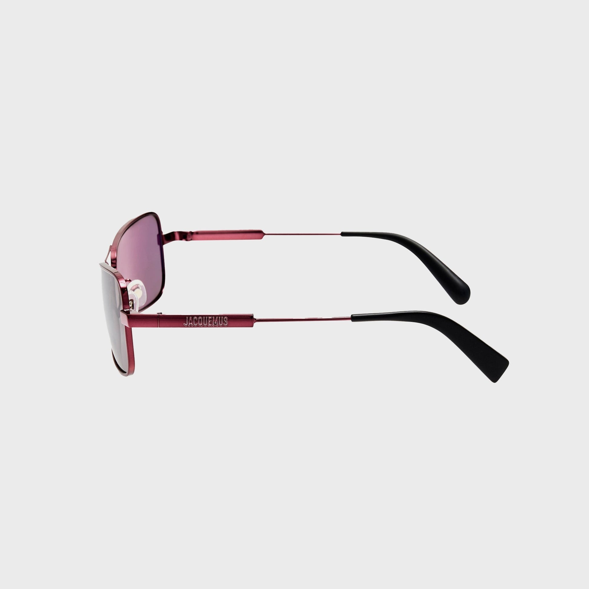 Women Kith Jacquemus Statzione Sunglasses - Bordeaux