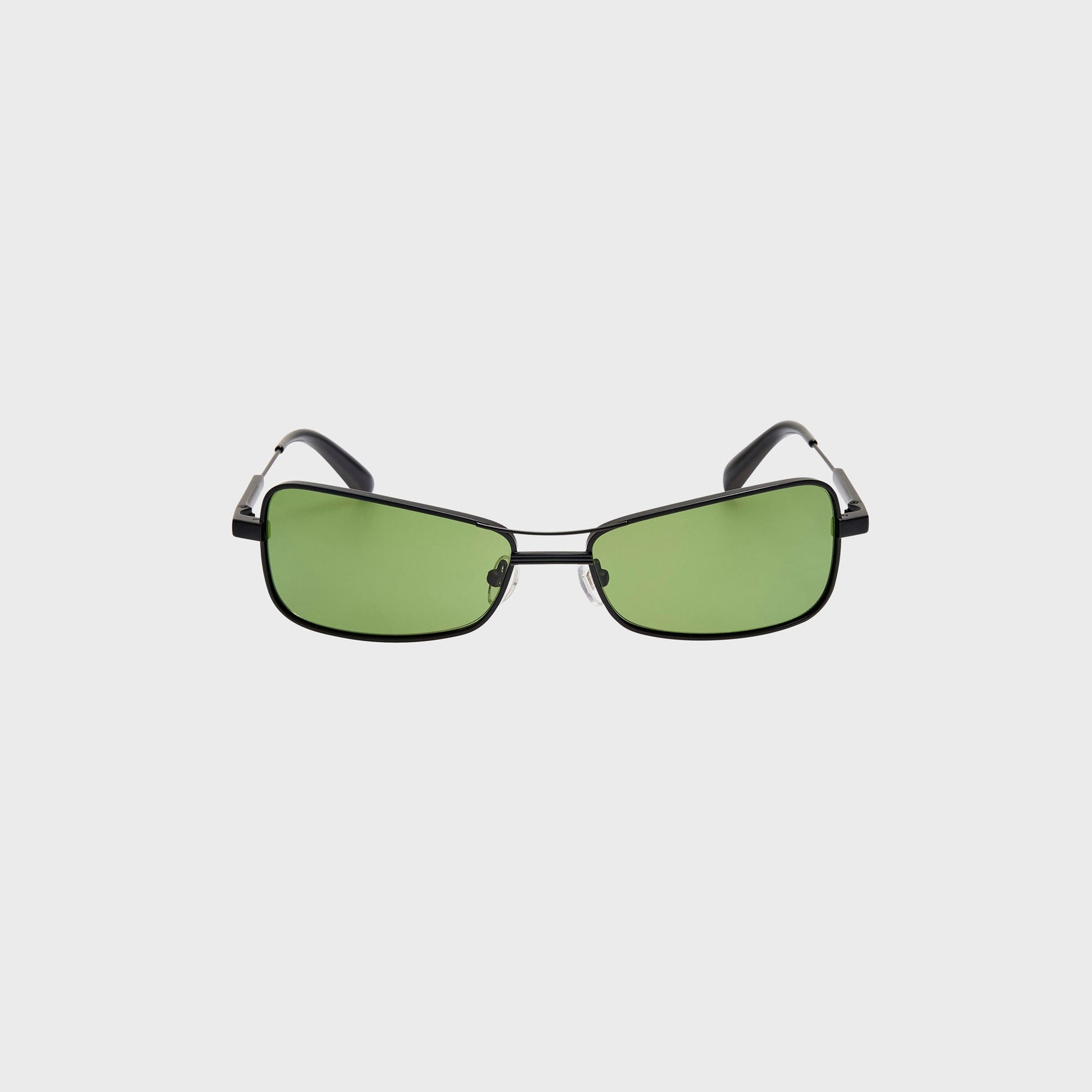 Women Kith Jacquemus Statzione Sunglasses - Black / Green