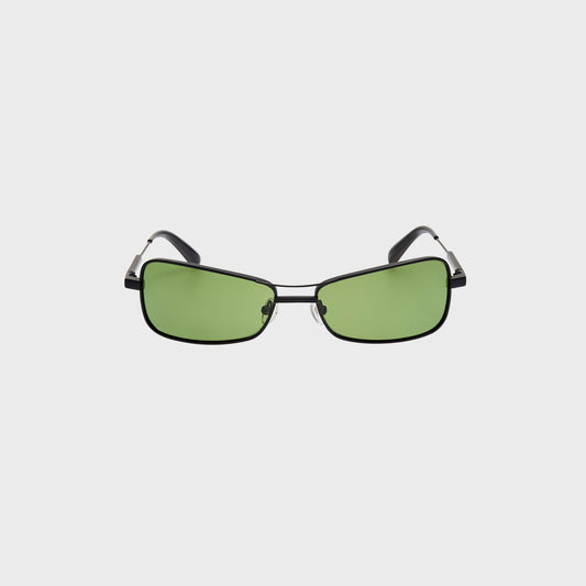 Women Kith Jacquemus Statzione Sunglasses - Black / Green