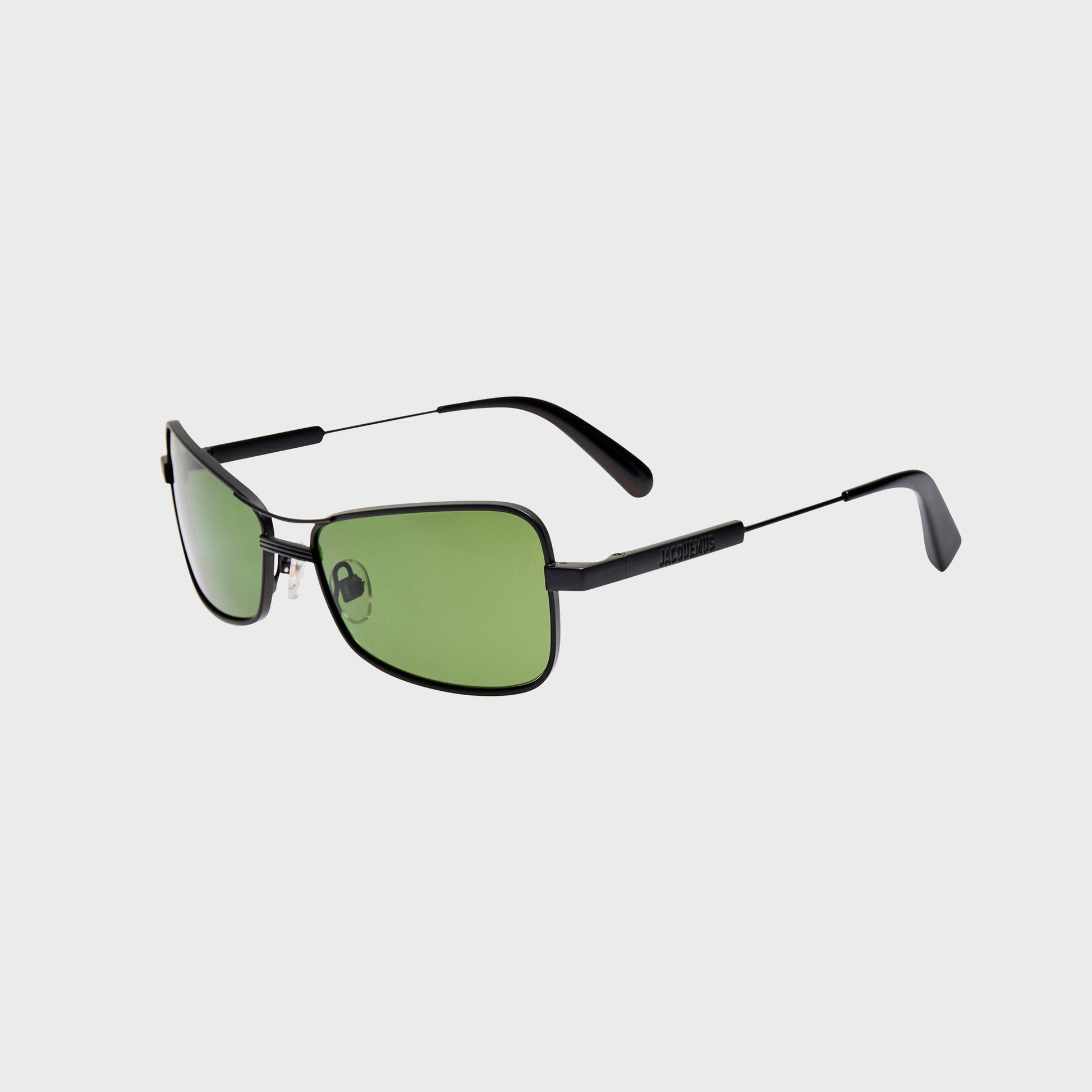 Women Kith Jacquemus Statzione Sunglasses - Black / Green