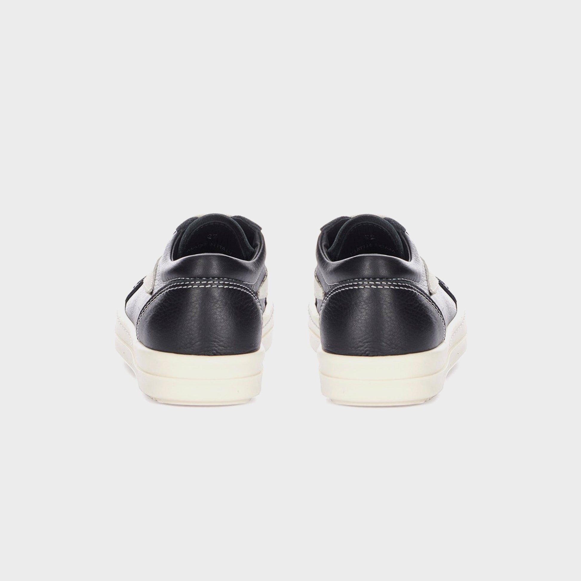 Kids Kith Rick Owens Kids Vintage Sneakers Scarpe in Pelle - Black / Milk / Milk