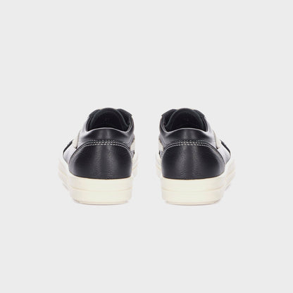 Kids Kith Rick Owens Kids Vintage Sneakers Scarpe in Pelle - Black / Milk / Milk