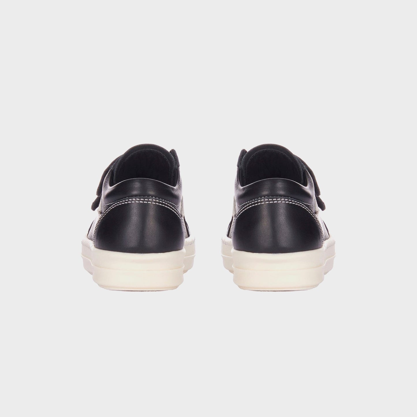 Kids Kith Rick Owens Baby Vintage Sneakers Scarpe in Pelle - Black / Milk / Milk
