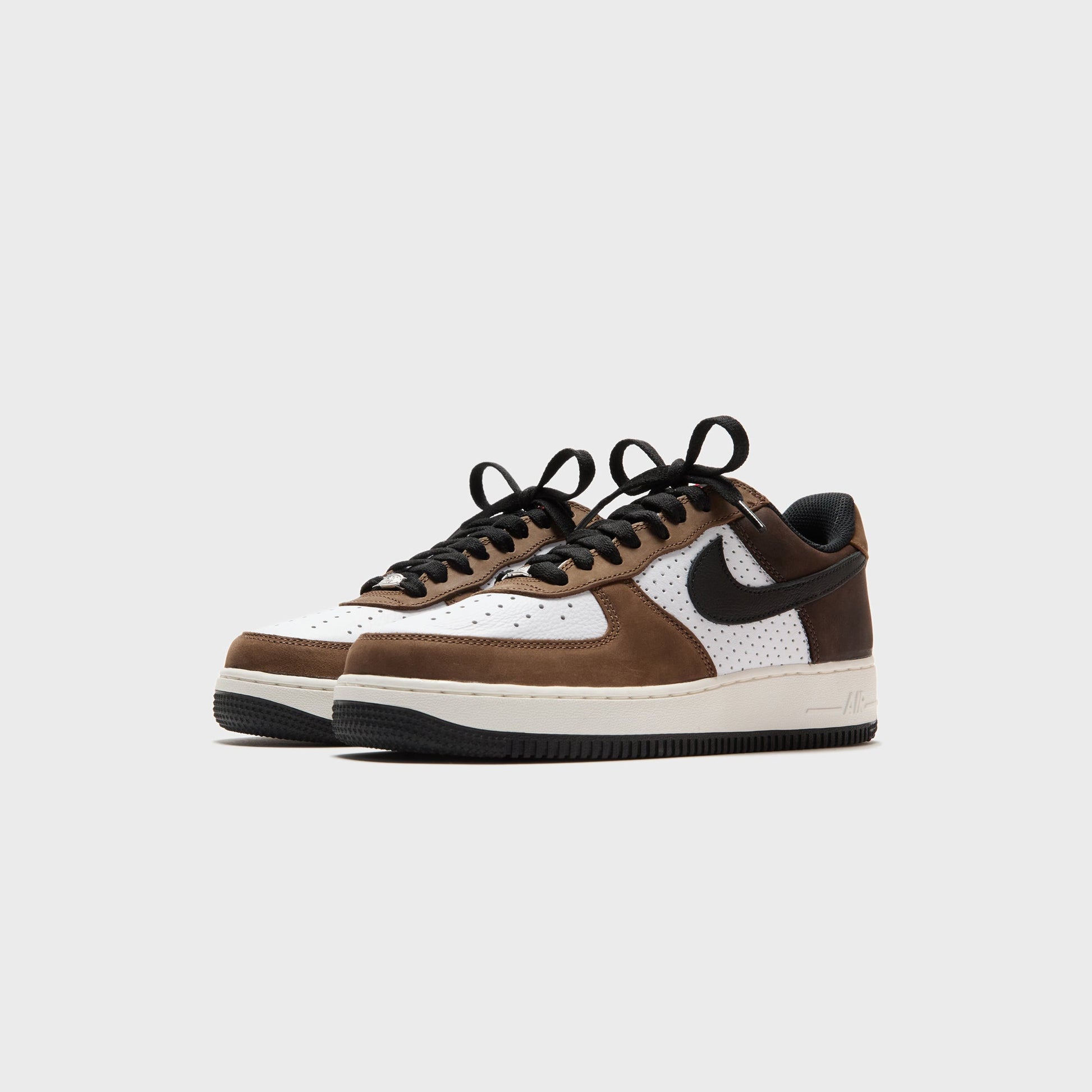 Men Kith Nike Air Force 1 Low Retro - White / Baroque Brown