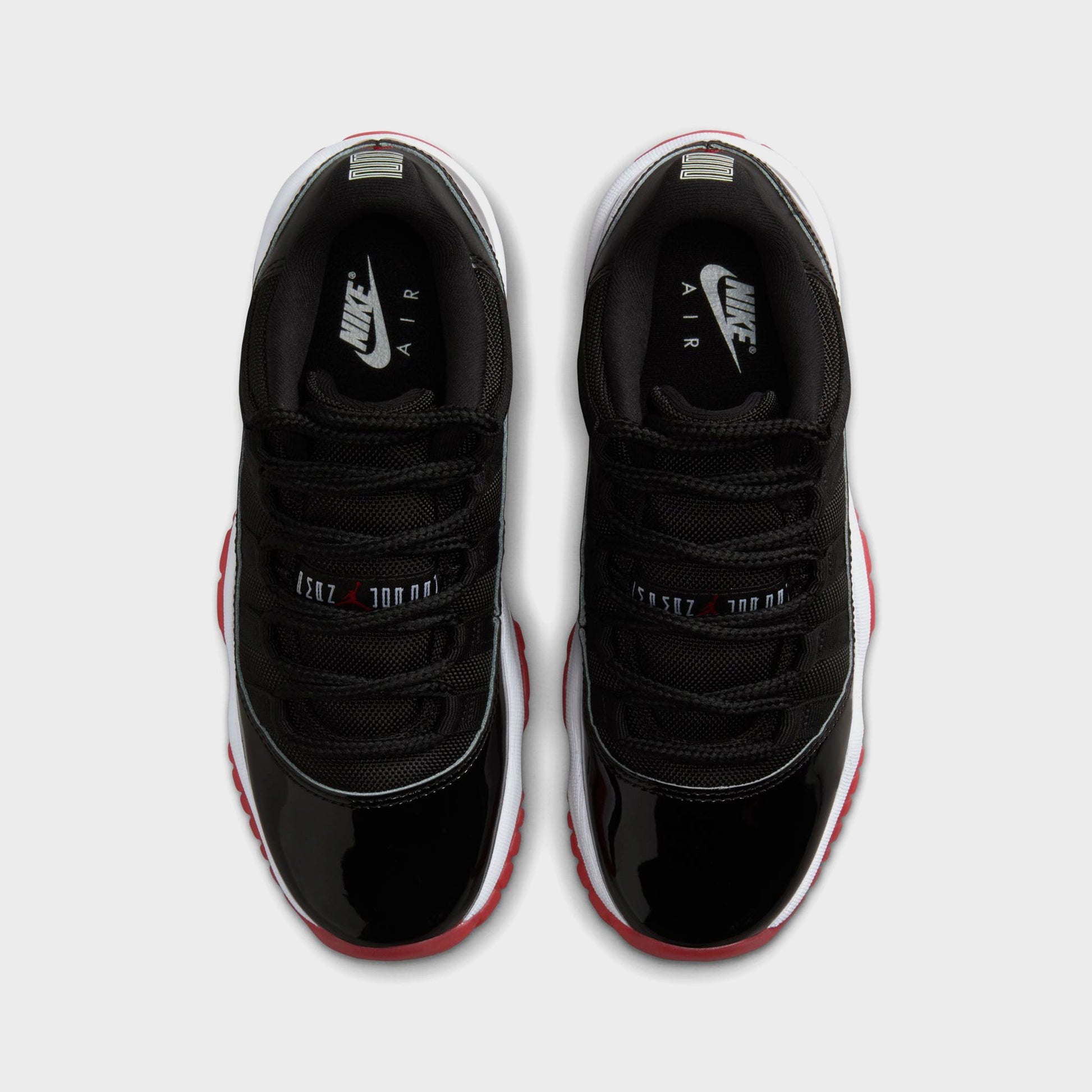 Kids Kith Jordan GS Air Jordan 11 Low - White / Varsity Red / Black