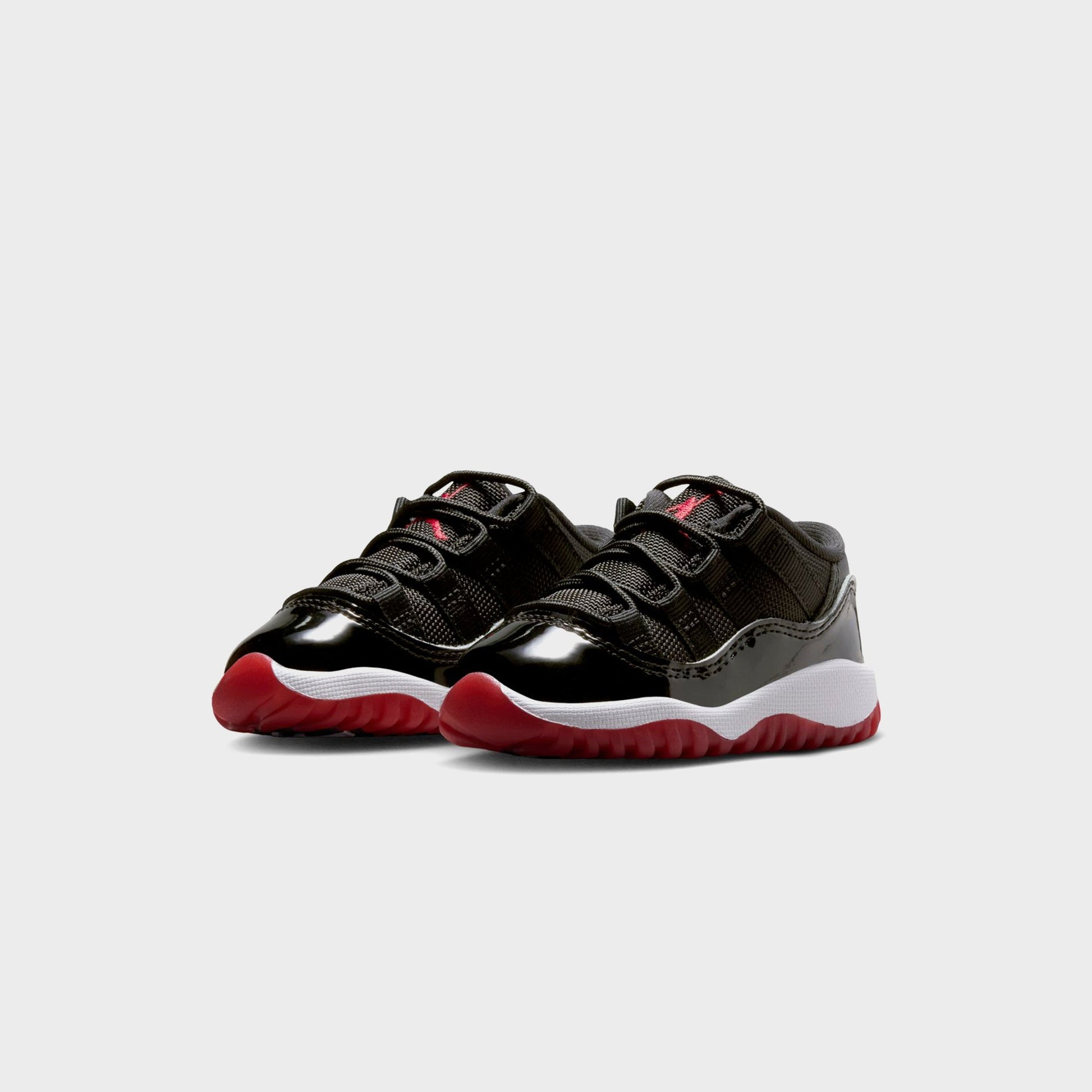 Kids Kith Jordan TD Air Jordan 11 Low - White / Varsity Red / Black