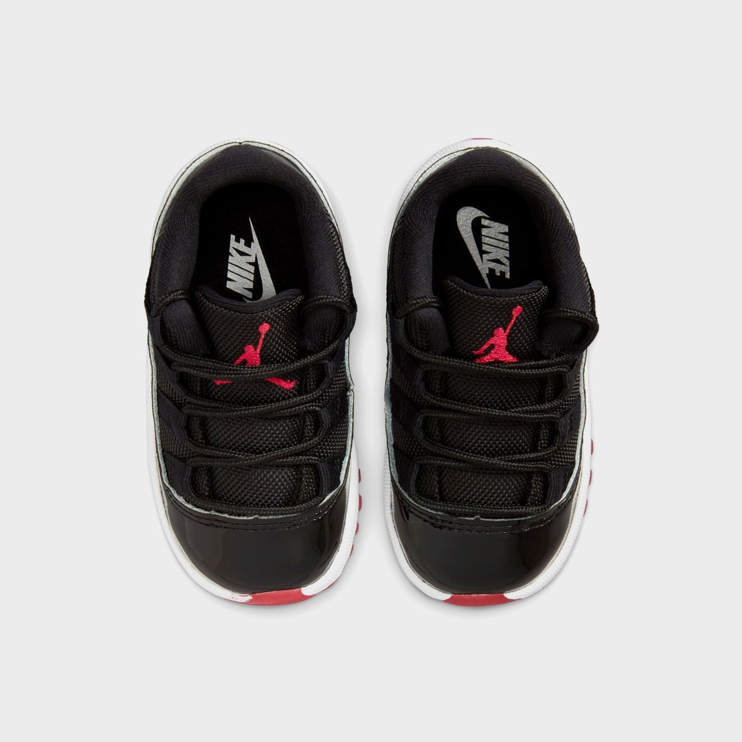 Kids Kith Jordan TD Air Jordan 11 Low - White / Varsity Red / Black