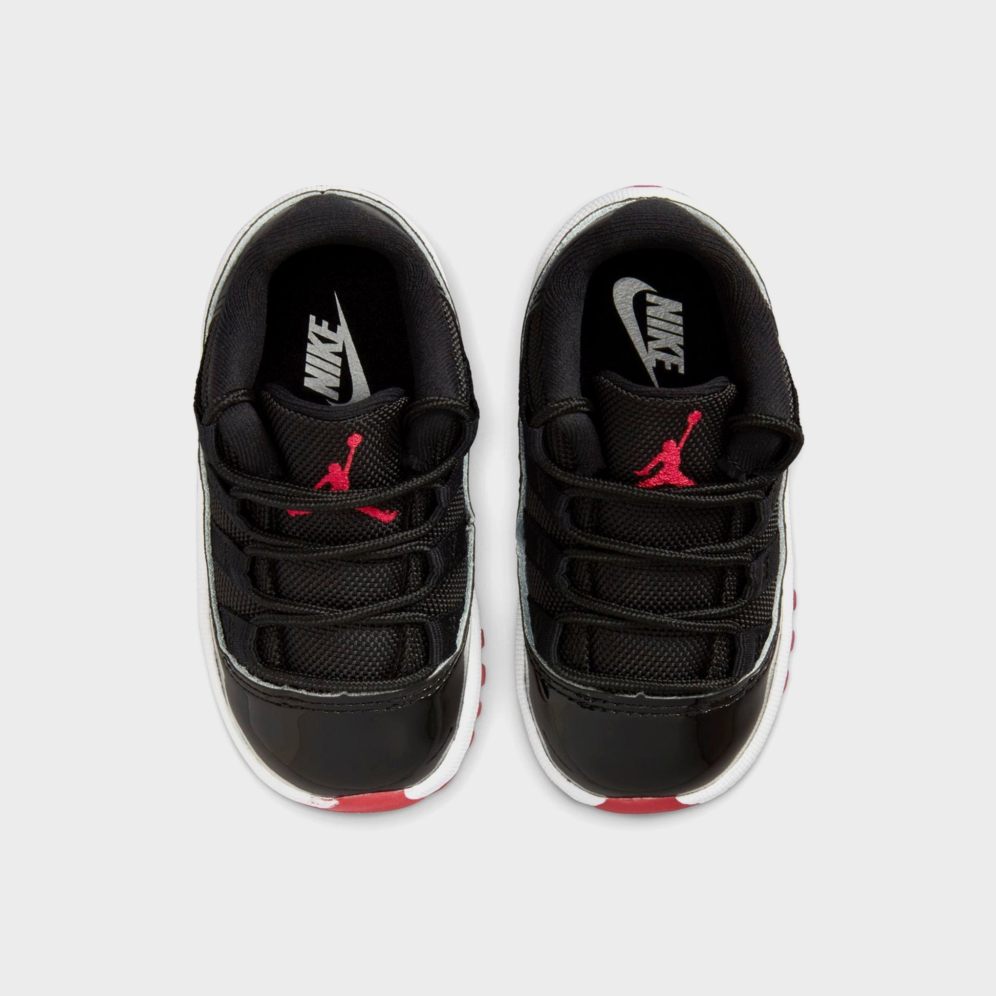 Kids Kith Jordan TD Air Jordan 11 Low - White / Varsity Red / Black