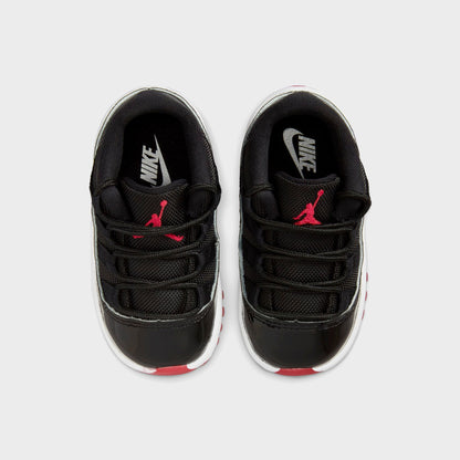Kids Kith Jordan TD Air Jordan 11 Low - White / Varsity Red / Black