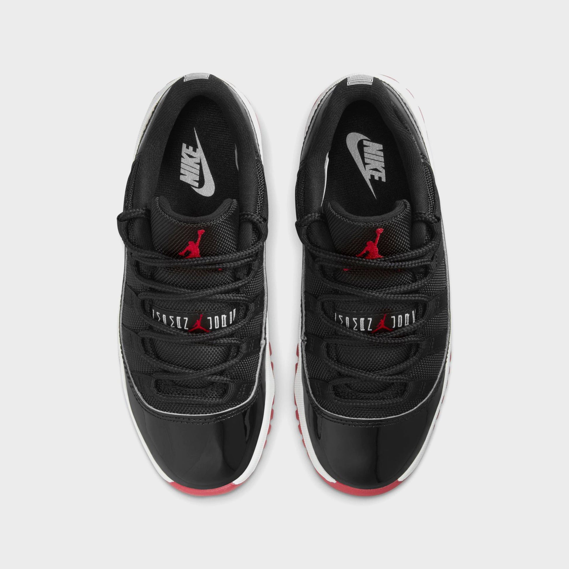 Kids Kith Jordan PS Air Jordan 11 Low - White / Varsity Red / Black