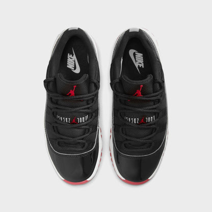 Kids Kith Jordan PS Air Jordan 11 Low - White / Varsity Red / Black
