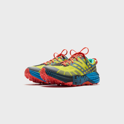 Men Kith HOKA Speedgoat 2 - Citrus / Hoka Blue
