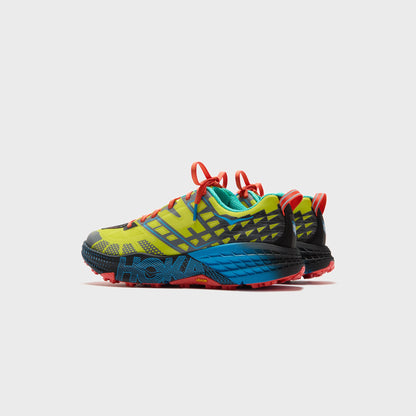 Men Kith HOKA Speedgoat 2 - Citrus / Hoka Blue