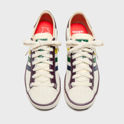 Men Kith adidas x Brain Dead Forest Hills - Cream White / Pantone / Night Red