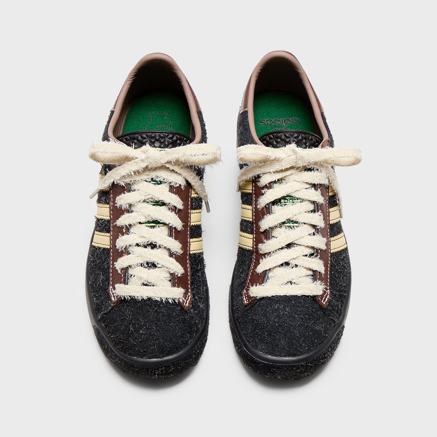 Men Kith adidas x Brain Dead Forest Hills - Core Black / Pantone / Branch