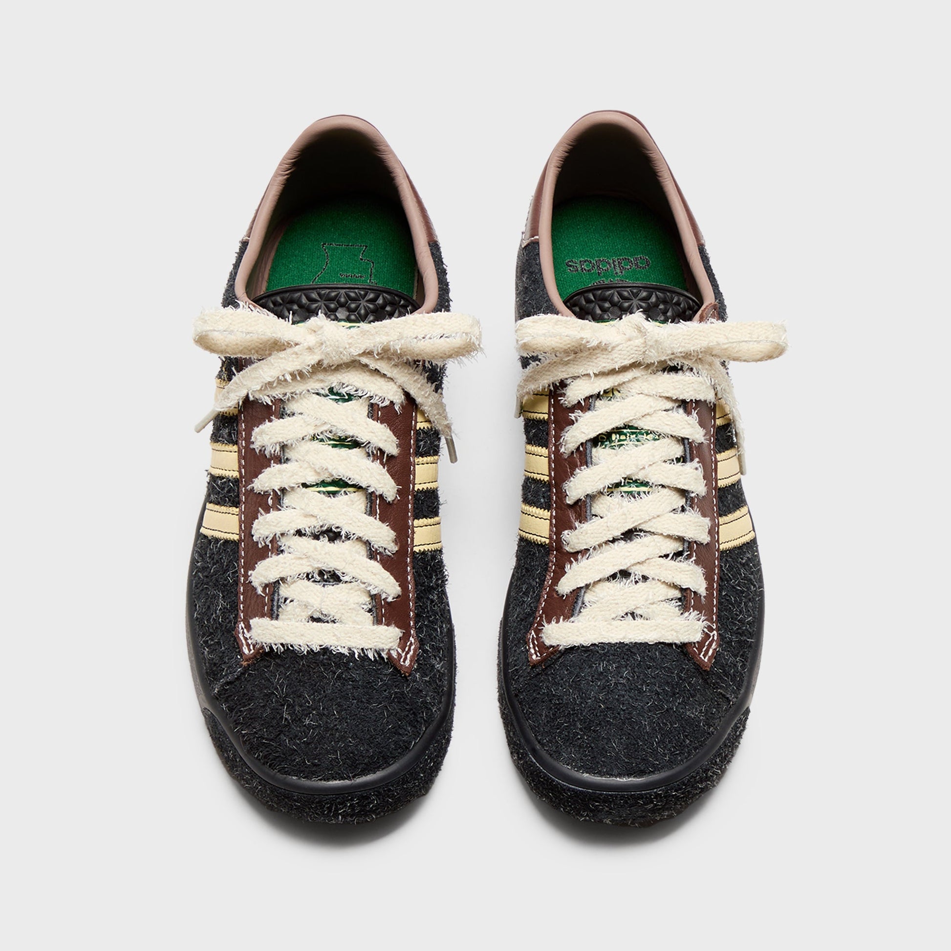 Men Kith adidas x Brain Dead Forest Hills - Core Black / Pantone / Branch
