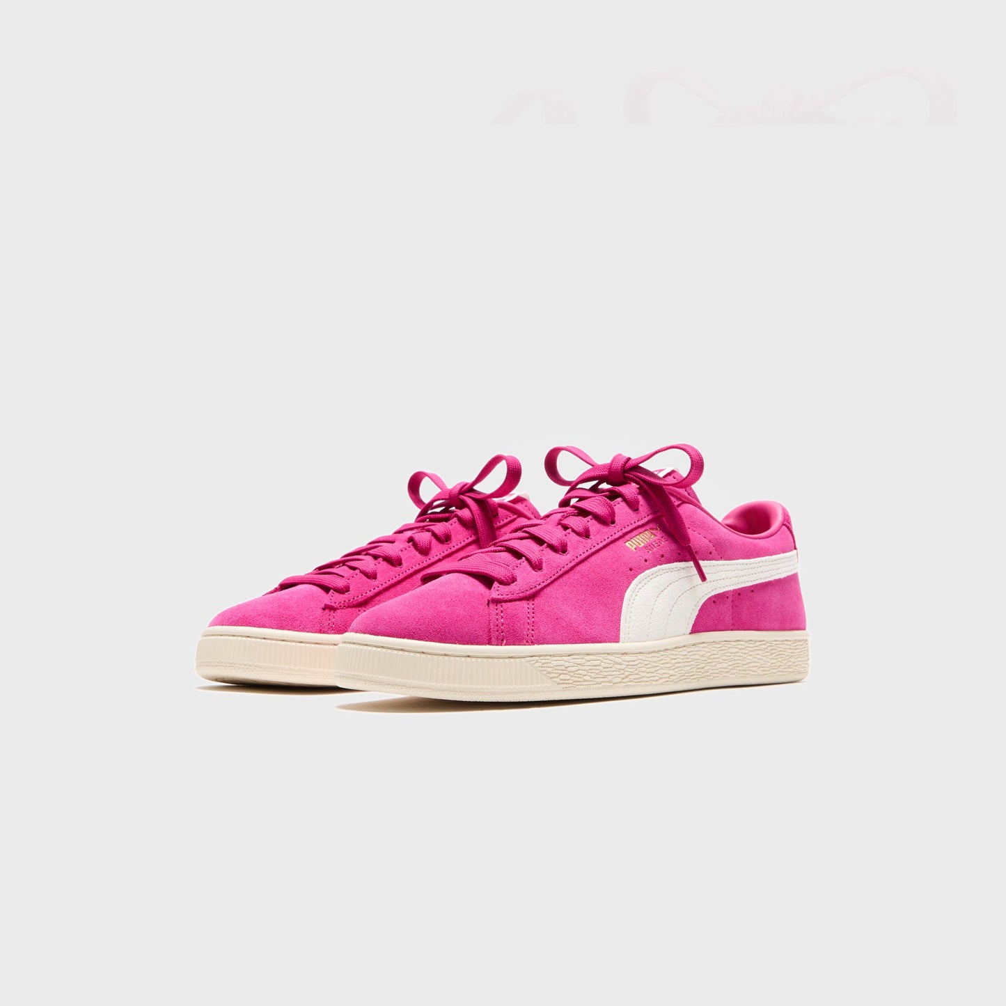 Men Kith PUMA Suede Charles F. Stead II - Pink Alert / White