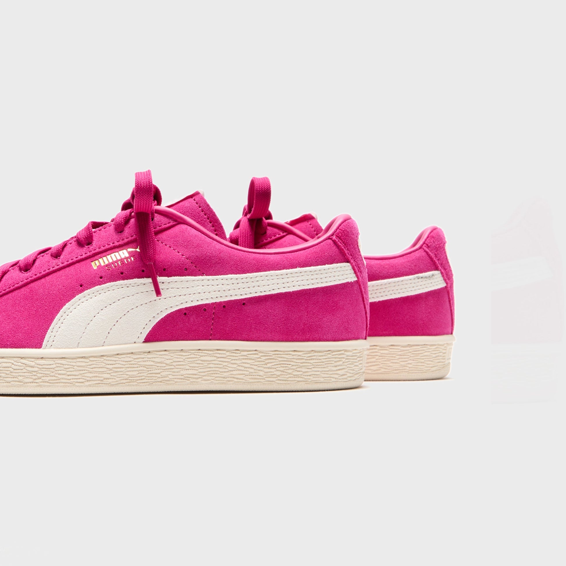 Men Kith PUMA Suede Charles F. Stead II - Pink Alert / White