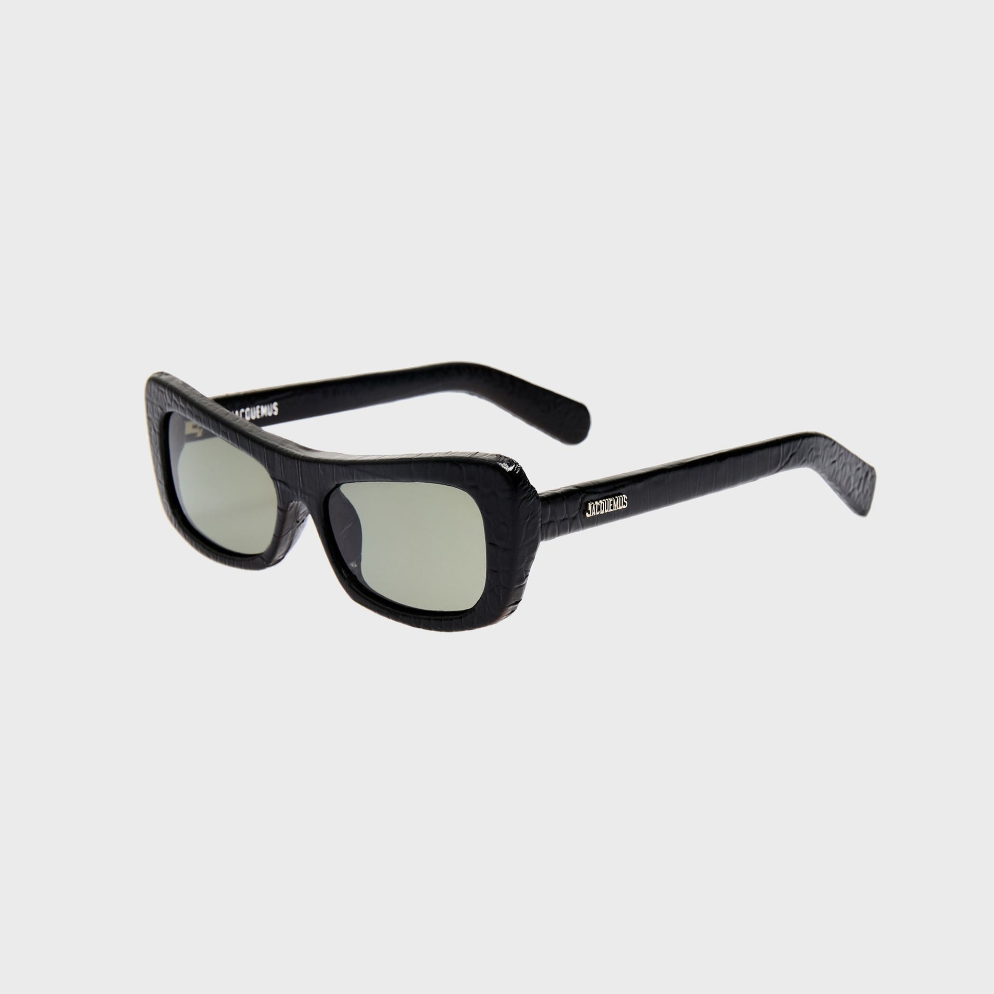 Women Kith Jacquemus Capri Sunglasses - Black Croc