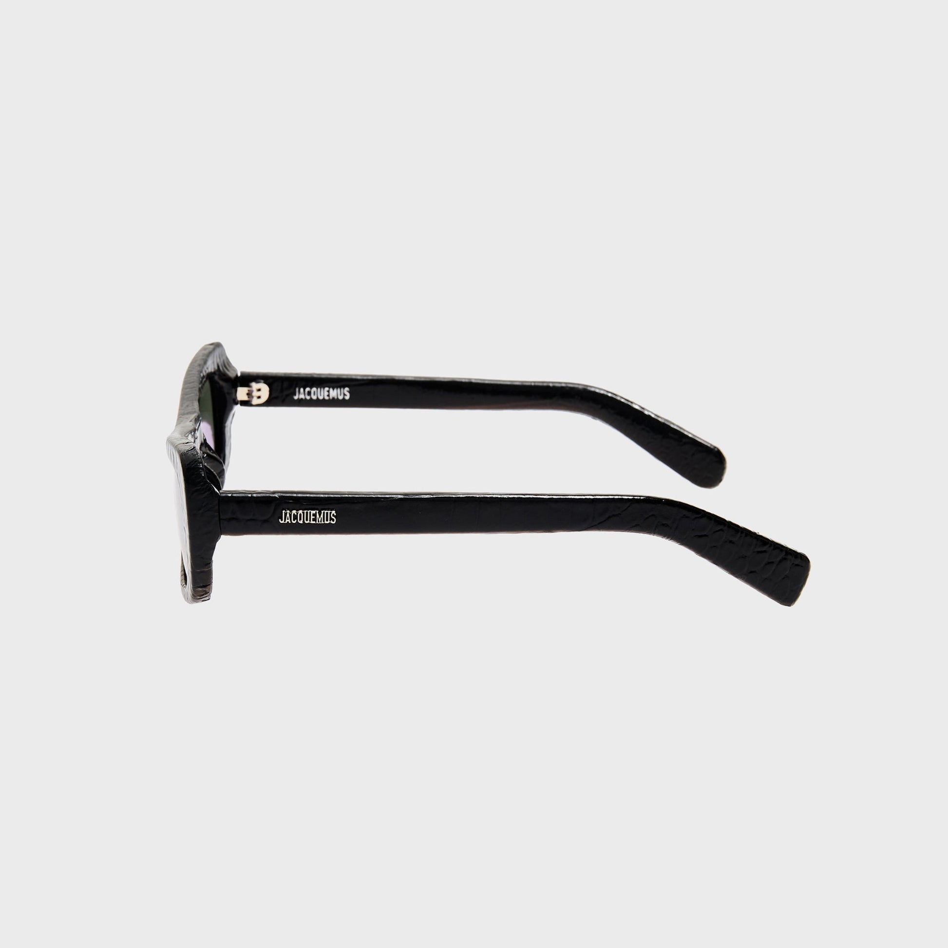 Women Kith Jacquemus Capri Sunglasses - Black Croc