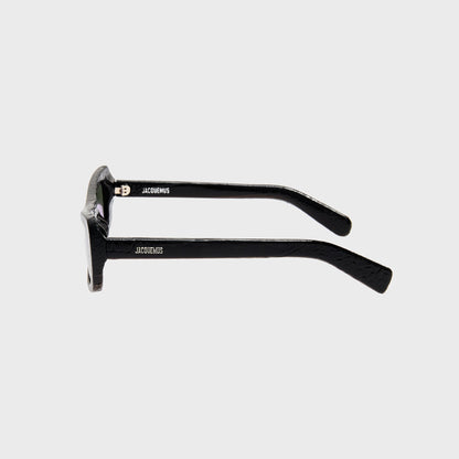 Women Kith Jacquemus Capri Sunglasses - Black Croc