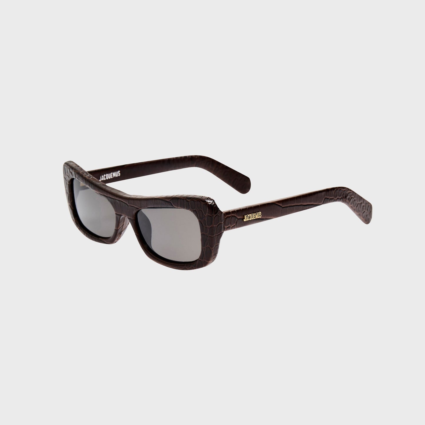 Women Kith Jacquemus Capri Sunglasses - Brown Croc