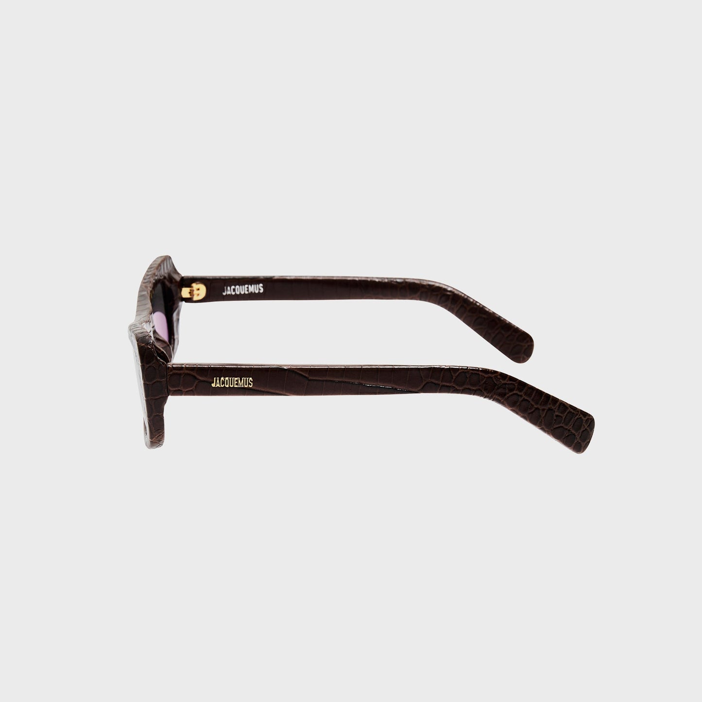Women Kith Jacquemus Capri Sunglasses - Brown Croc