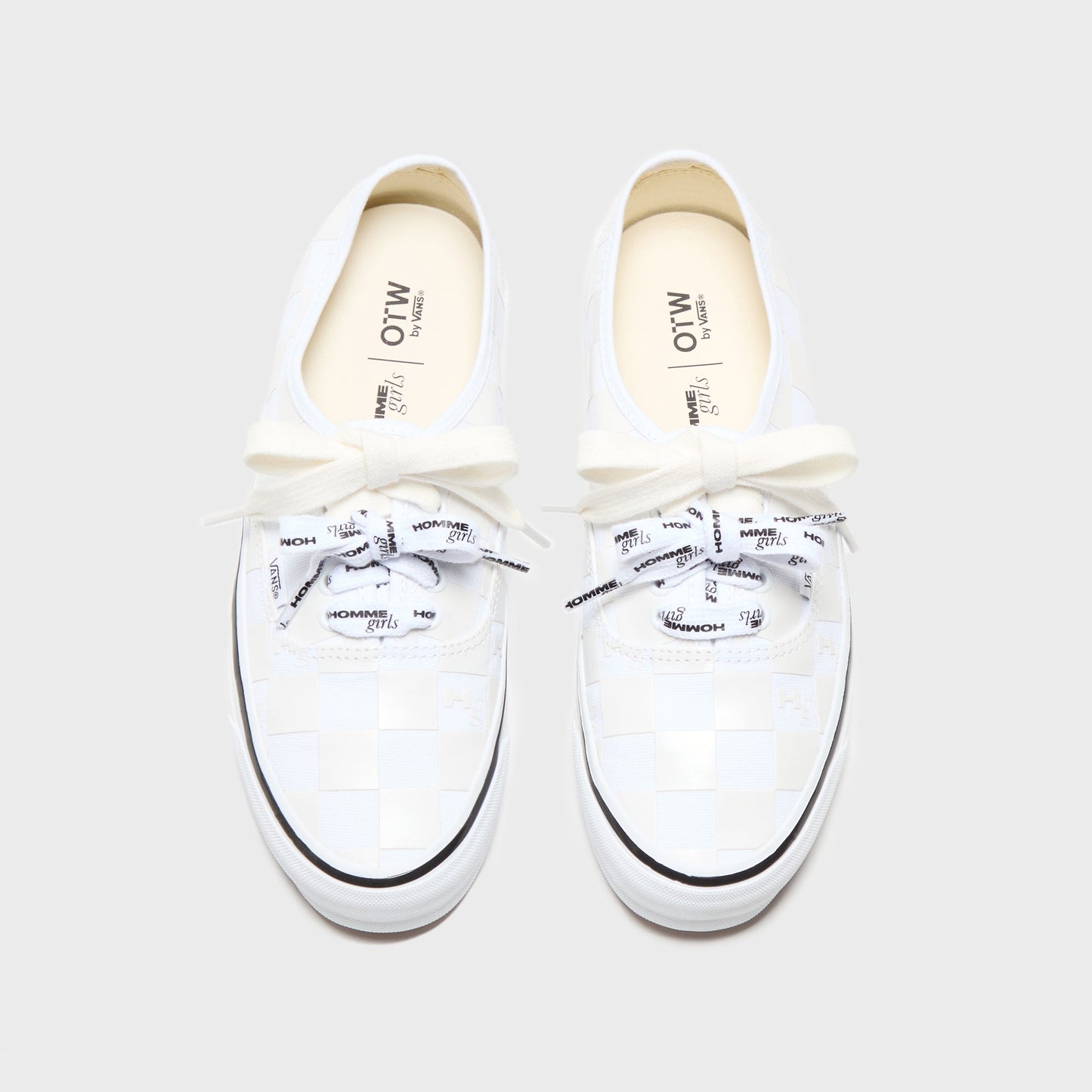 Men Kith VANS x HommeGirls OTW Authentic 44 - Marshmallow