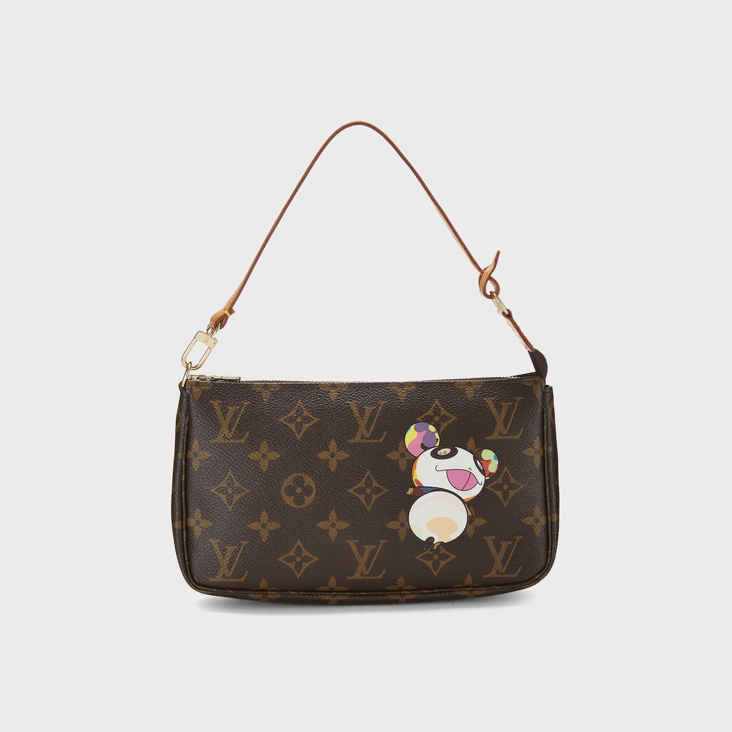 Women Kith WGACA Louis Vuitton Murakami Panda Pochette Accessories V2 - Brown