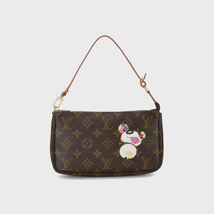 Women Kith WGACA Louis Vuitton Murakami Panda Pochette Accessories V2 - Brown