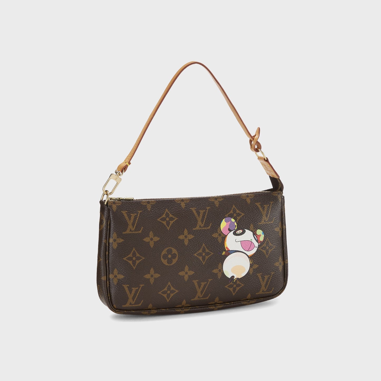 Women Kith WGACA Louis Vuitton Murakami Panda Pochette Accessories V2 - Brown