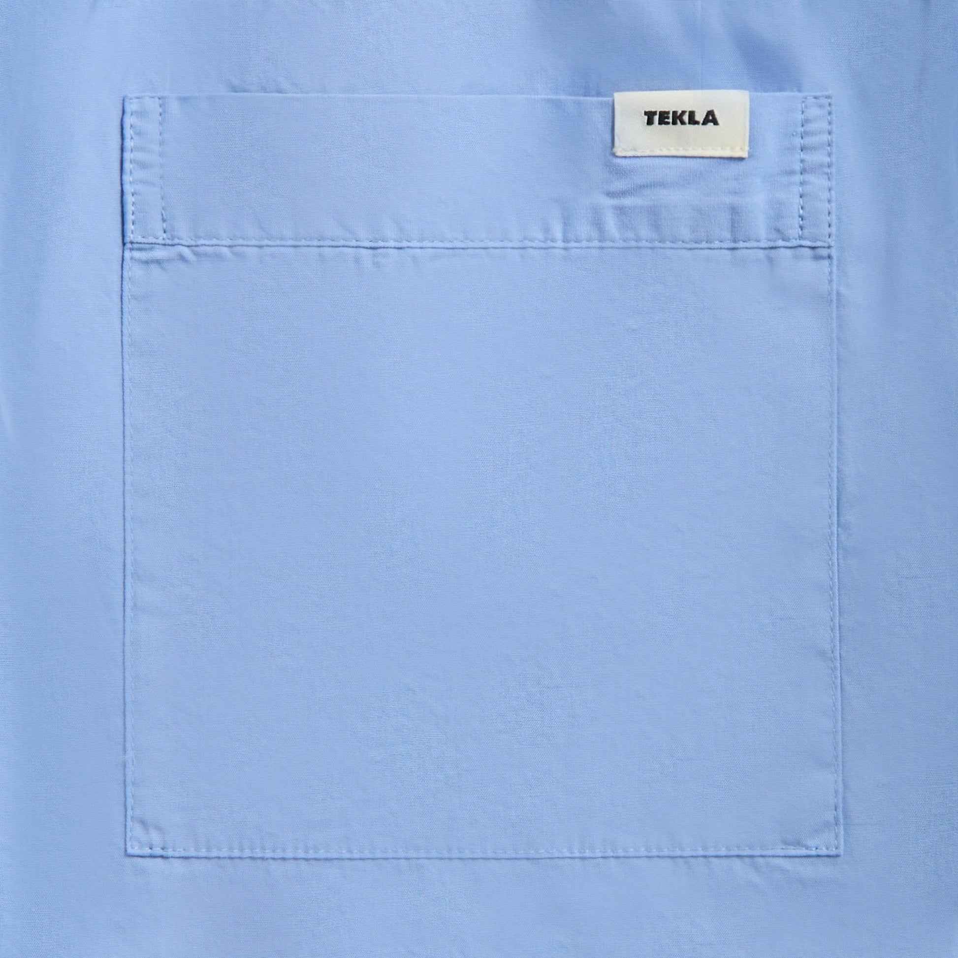 Men Kith Tekla Poplin Pyjama Shorts - Solid Cornflower Blue