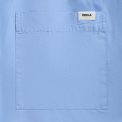 Men Kith Tekla Poplin Pyjama Pant - Solid Cornflower Blue