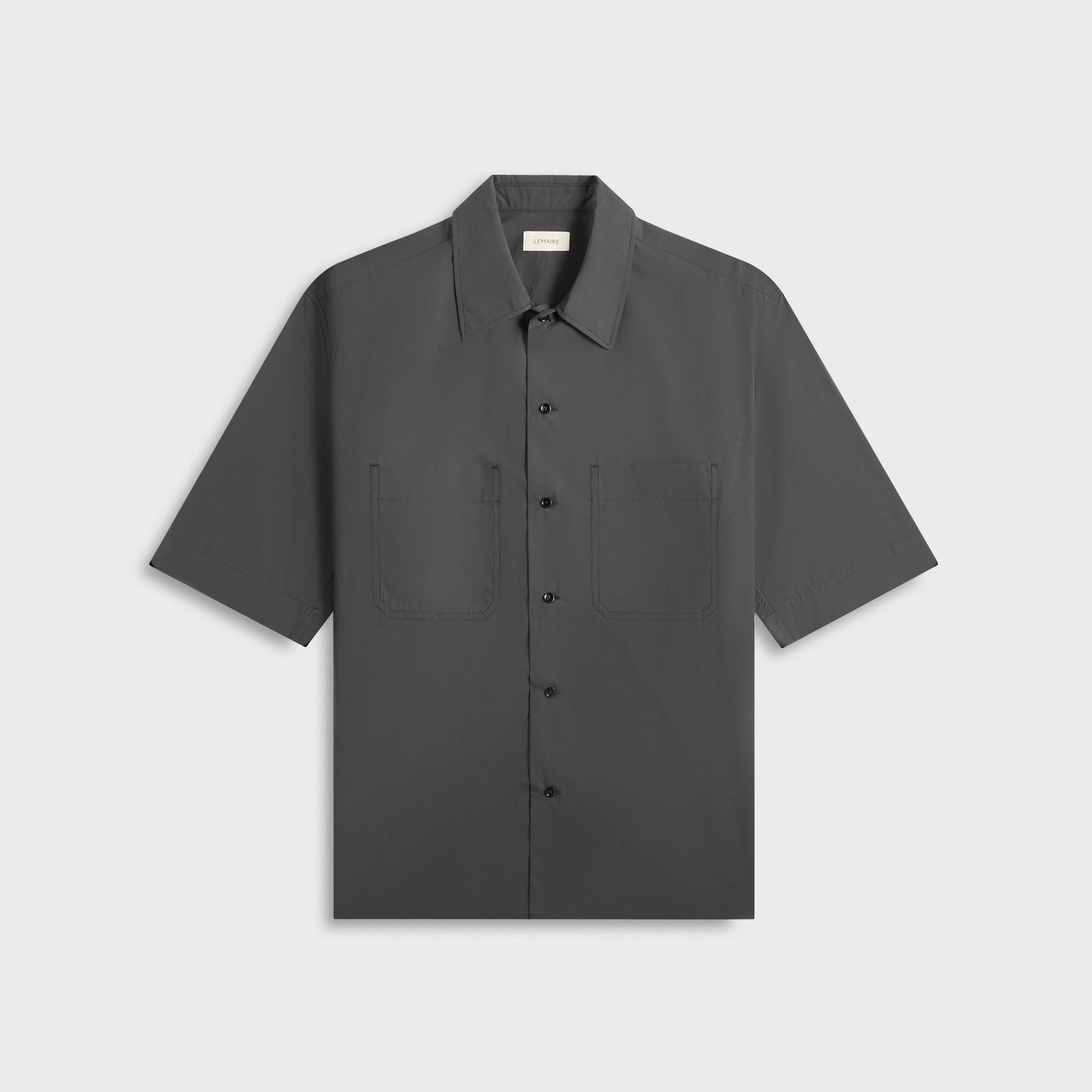 Men Kith Lemaire Convertible Shirt - Charcoal